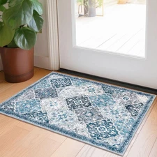 2x3 Area Rug, Moroccan Super Soft Entryway Rugs Indoor Vintage Washable Rug N...