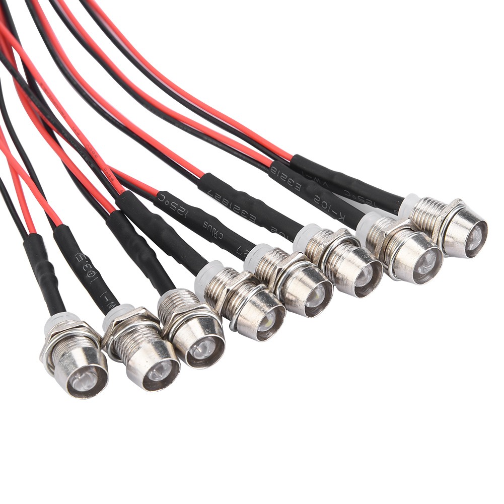 8 PCS RC LED Light High Simulation Drift Car Accessory For RC Model Trending