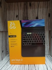 Zagg Pro Keys 2 Folio Case for iPad Air 13-inch M3/M2 - Black