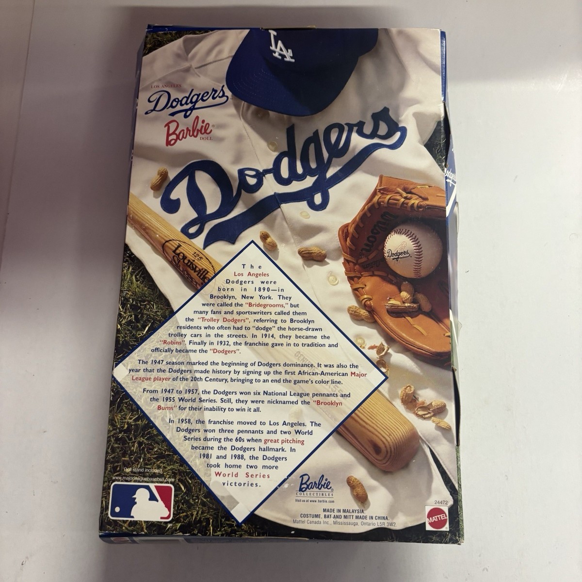 Los Angeles Dodgers 1999 Barbie Doll for sale online | eBay