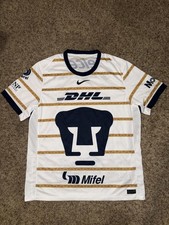 Nike Men  s Pumas UNAM 2024/25 Stadium Home Dri-FIT Soccer Replica Jersey Sample