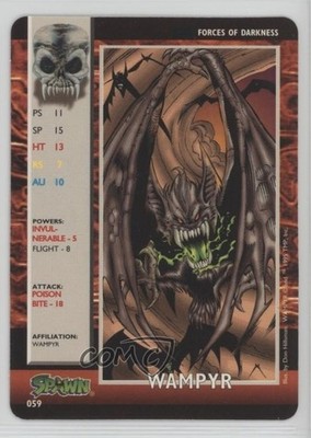 1995 Spawn - Power Cardz Trading Card Game Wampyr #059