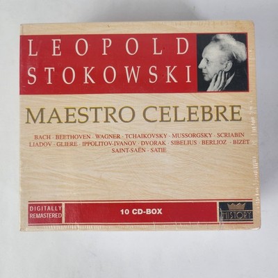 Leopold Stokowski Maestro Celebre 10 CD Box neu OVP History