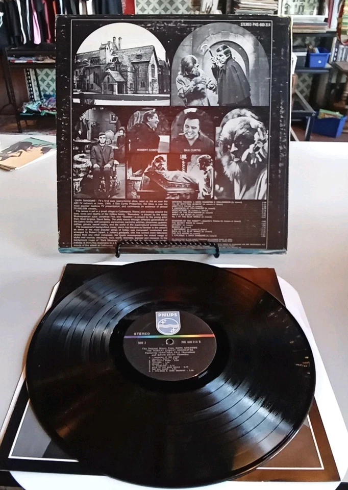 Dark Shadows- The Original Music From ABC-TV's- LP 1969 Philips  PHS-600-314 Foto 2 de 4