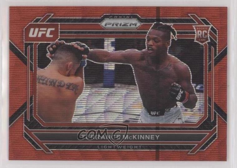 2023 Panini Prizm UFC Ruby Wave Prizm Terrance McKinney #31 05ed