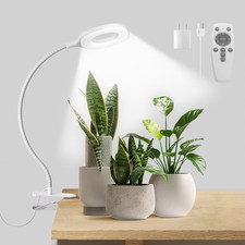 Grow Lights for Indoor Plants Full Spectrum, Clip on Plant Light for Small Plant