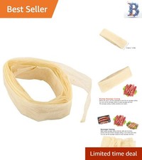 Non-Toxic Edible Sausage Casing - 1.1-1.18 Inch, Ideal for Flavorful Cooking