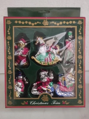 Lot De 32 Décorations De Noël Vintage – Boules Et Cloches – Années 1960