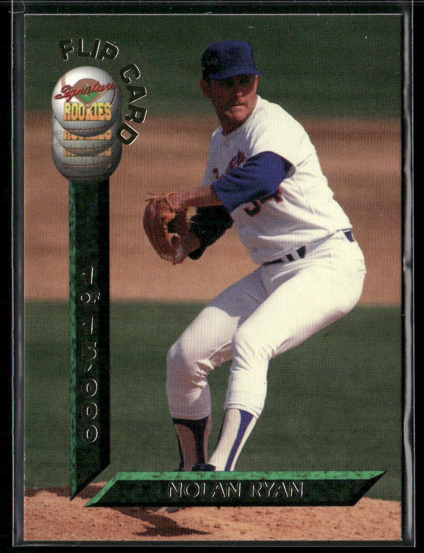 1994 Signature Rookies Draft Picks Reid Ryan / Nolan Ryan PR15000 Flip Cards
