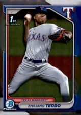 2024 Bowman Chrome #BCP-180 Emiliano Teodo Prospects