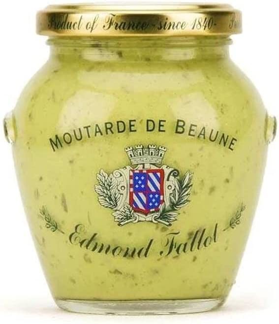 Fallot Tarragon Mustard 310g French Premium Dijon Herb Flavoured Condiment
