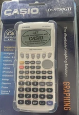 Casio FX-9750GII Graphing Calculator - White
