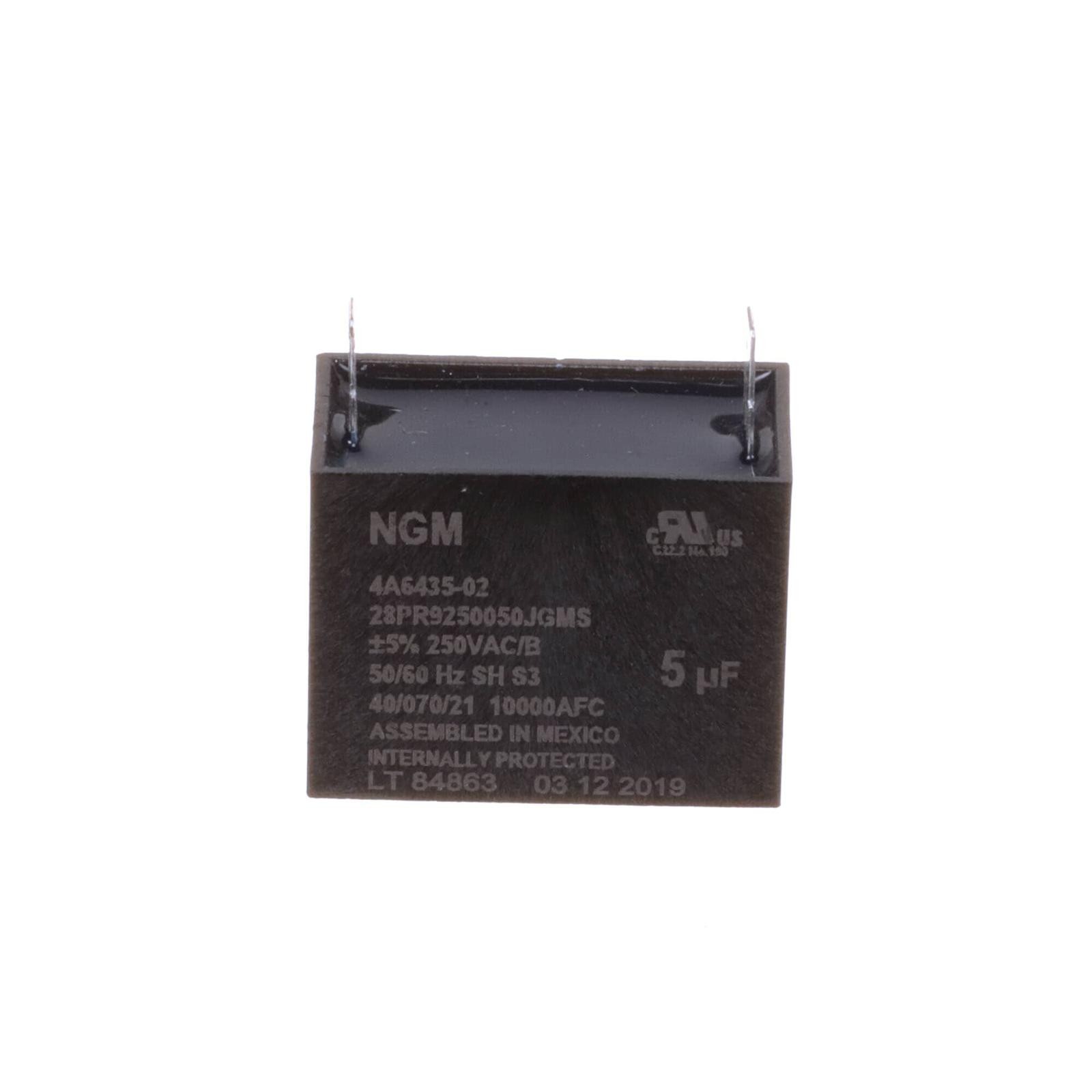 CAPACITOR 5.0MFD, 250V 4A6435-02 - Genuine OEM Replacement Part