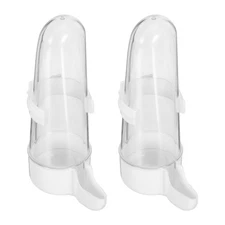2 Pcs Automatic Bird Watering Device Large Feeder Dispenser for Birds