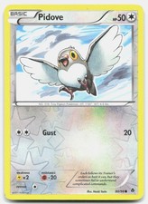 Emerging Powers Pidove 80/98 Moderately Played Pokemon Reverse Holo C Tcg Card