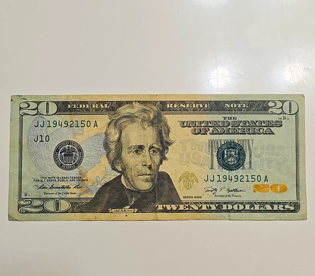 アメリカ 20ドル札‼️旧紙幣‼️SERIES 2009‼️外国紙幣 25+ Uncertified $20 2009 US Federal Reserve Small Notes for sale