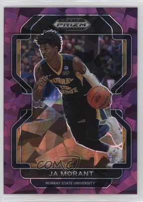 2022-23 Panini Prizm Draft Picks Purple Ice Prizm 133/149 Ja Morant #19 00y3