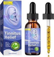 Tinnitus Relief, Gentle Formula, Soothes Ear Noise  Supports Ear Health
