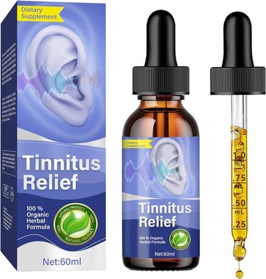 Tinnitus Relief, Gentle Formula, Soothes Ear Noise & Supports Ear Health