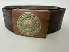 Original Koppelschloss Gott Mit Uns Lederkoppel 1.WK