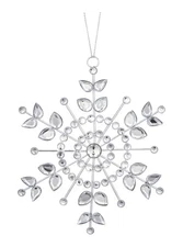 CANVAS The Night Before Christmas Trend Collection Jeweled Snowflake Ornament