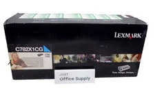 Genuine Lexmark C782X1CG Cyan Extra H. Y. R. P. Print Cartridge F. Shipping D