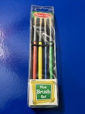MELISSA DOUG 4115 FINE PAINT BRUSH SET- PAINTING MADE EASY FOR KIDS NEW