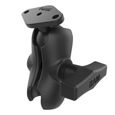 RAM-103-B-238U RAM Double Socket Arm with Diamond Ball Plate...