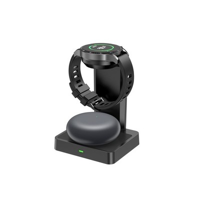 2in1 wireless charger black HUAWEI WATCH GT GT2 FreeBuds Pro FreeBuds2 FreeBuds3