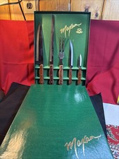 Vintage Maxam Steel 5 Piece Knife Set - New Old Stock EUC Very Sharp