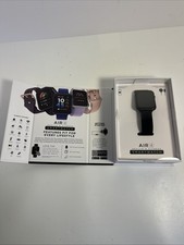 iTouch Air 4 Smartwatch Fitness Heart Rate, Custom Face, Sports, Bluetooth, M/L