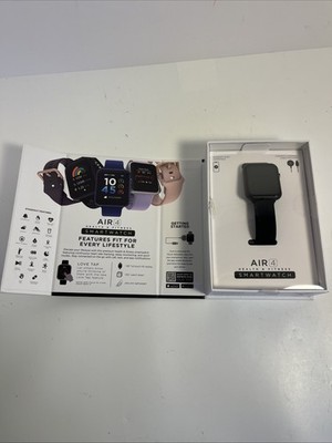 iTouch Air 4 Smartwatch Fitness Heart Rate, Custom Face, Sports, Bluetooth, M/L