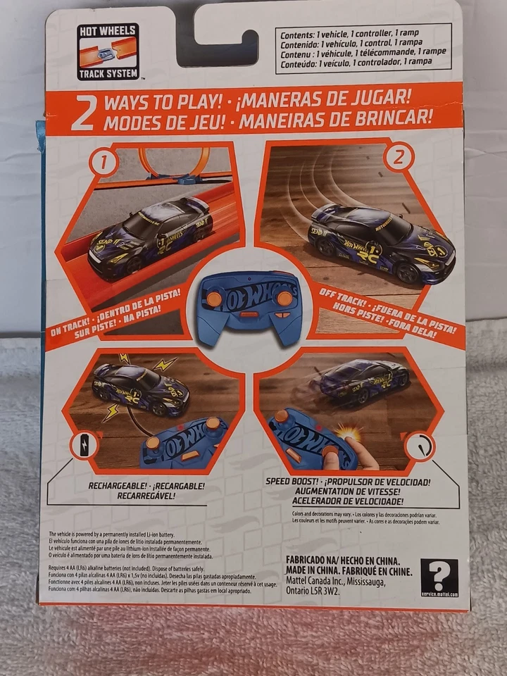 Hot Wheels RC 17 Nissan GT-R R35 Nuevo En Caja Sellado RC Foto 2 de 4