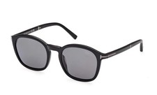 NEW TOM FORD FT1020-N 01D BLACK/SMOKE POLARIZED AUTHENTIC SUNGLASSES 52-21-145