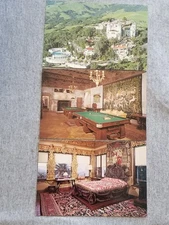 Hearst Castle San Simeon CA Aerial View Billiard Room Richelieu Bed 3 Postcards