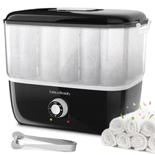 Hot Towel Warmer for Facials, Holds 16 Small Towels, 5L Portable Towel Steame...