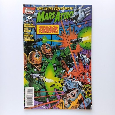 Mars Attacks Vol. 2 #6 (1996) Walter Simonson Cover, Topps Comics Z 1+ VF+