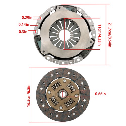 51902201 For Chevrolet For Metro 1998 1999-2000 L3 1.0L Transmission Clutch Kit - Picture 11 of 14