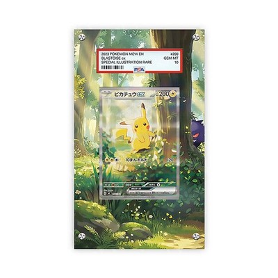 Pikachu ex - 276/217 - Pokémon PSA Extended Artwork Protective