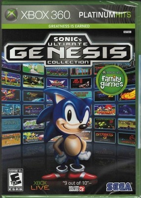Sonic Ultimate Genesis Collection (Platinum Hits) Xbox 360 (Brand New Factory Se