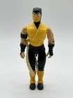 Vintage 1991 Hasbro GI Joe Mortal Kombat SCORPION 3.75”Action Figure Yellow RARE