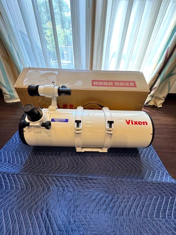 Vixen R200SS 200mm Newtonian Reflector + GP Great Polaris + Tube Rings Used - Image 2 of 4