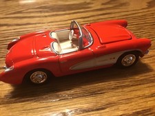 Hot Wheels 100 Adult Collectibles 1957 Chevy Corvette Red Loose From 2 Car Set