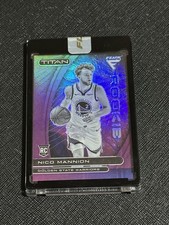 2020 Flux Nico Mannion SP Titan Eclipse Prizm RC Card 2/25 JERSEY # 1/1 Sealed