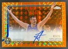 2025-26 Topps Chrome Nikola Jokic Auto Geometric Orange Refractor #2/25 Nuggets