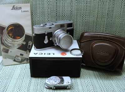 Leitz Wetzlar - Leica M2 Kit Summicron 2/50mm RG *1a Zustand/L-sealed* - RAR