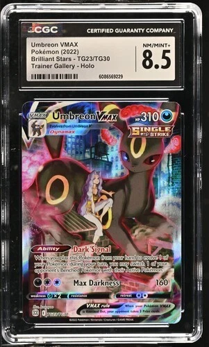 Umbreon VMAX TG23/TG30 - Brilliant Stars: Trainer Gallery CGC 8.5 NM/MINT+