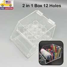 Dental Orthodontic Power Chain Ligature Tie 2 in 1 Plastic Storage Placing Box