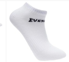 Image of Everlast Kids 2 Pack Trainer Socks Child Breathable Elasticated Trim junior 1-6
