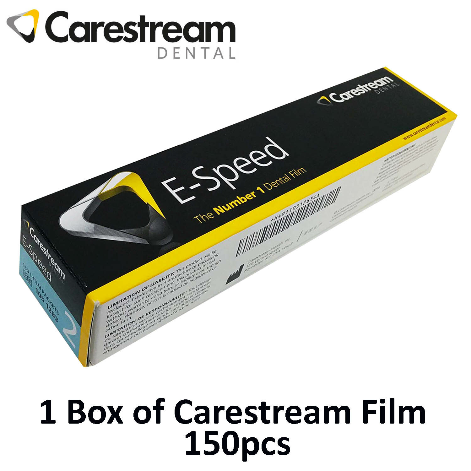 Dental Kodak Film Carestream Espeed Intraoral 2 Periapical XRay